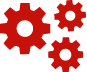 red gears icon
