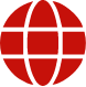 red web globe icon